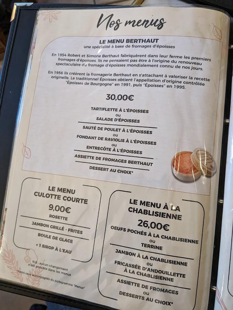Le Saint Vernier - Menu Image 3